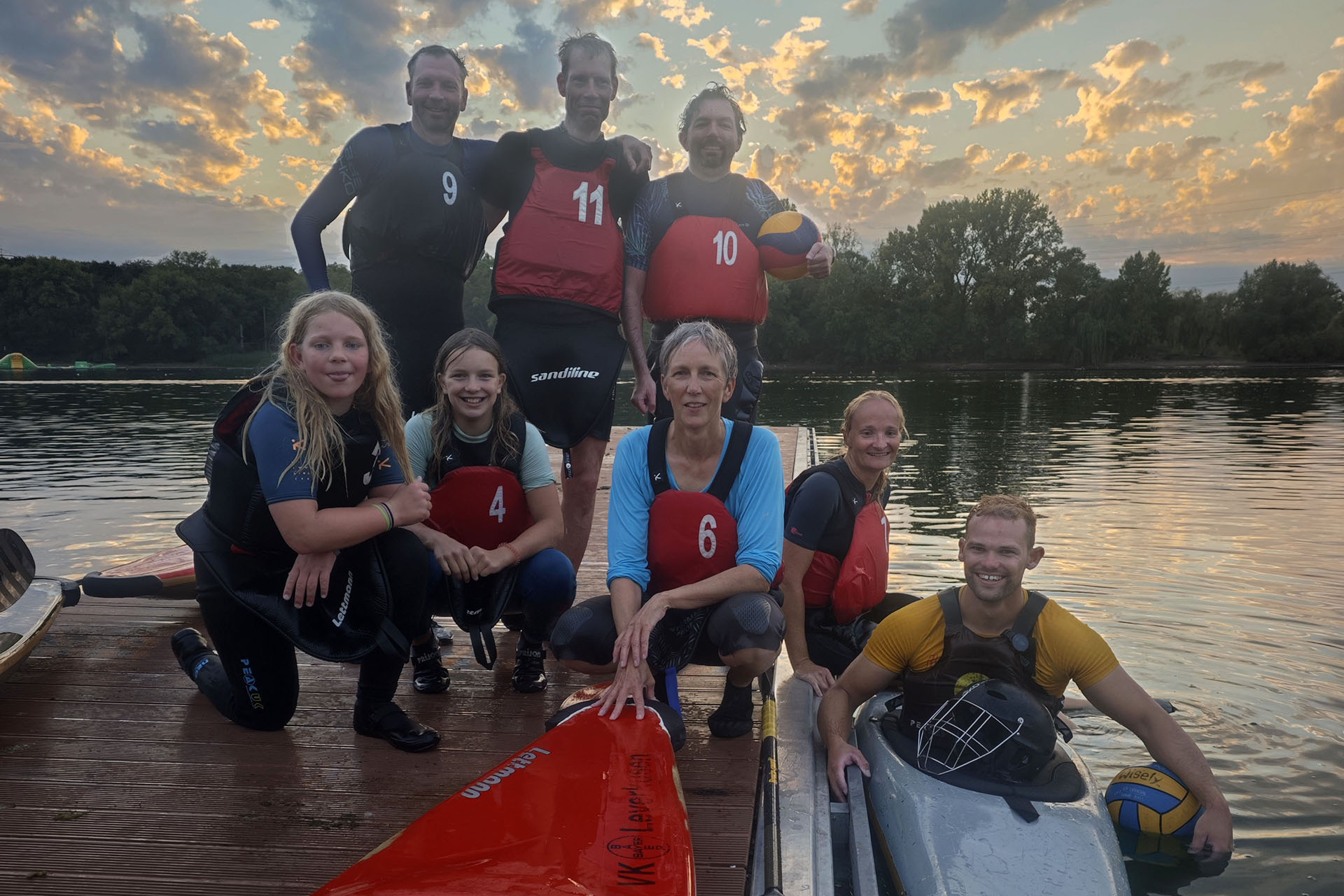 Auch im Sommer 2025 sind wir wieder regelmäßig auf dem Fühlinger See in Köln aktiv